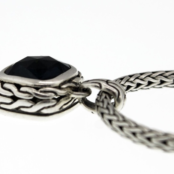 John Hardy Sterling Silver & Labradorite Classic Chain Necklace, NWOT - Picture 14 of 16